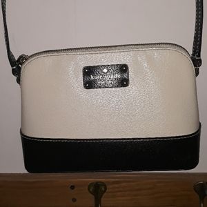 Kate Spade Wellesley Hanna Cream Black Crossbody